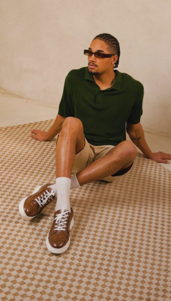 Mono Core Sneakers (Brown)