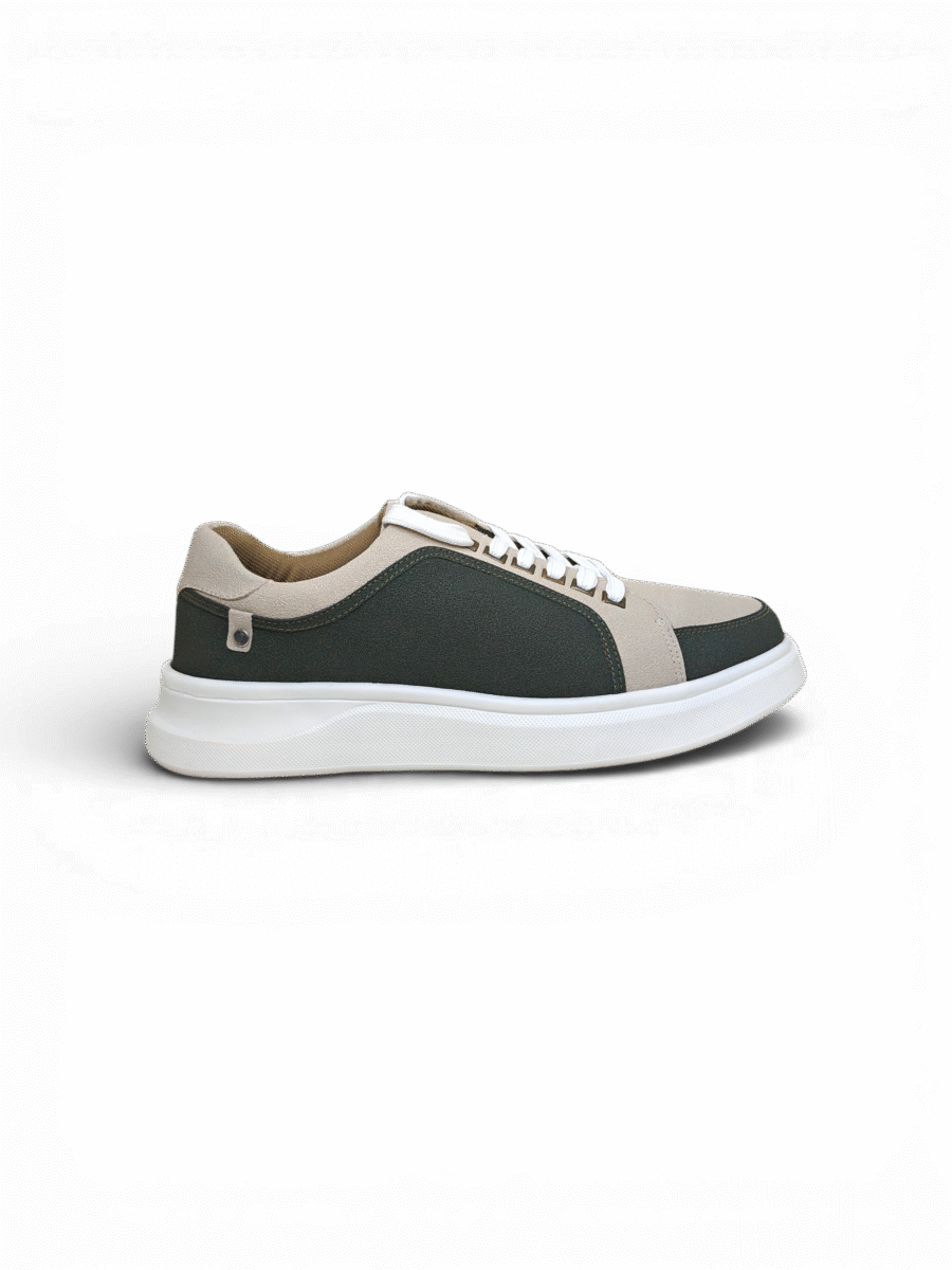 DUALVIBE SNEAKERS (Biege-Green)