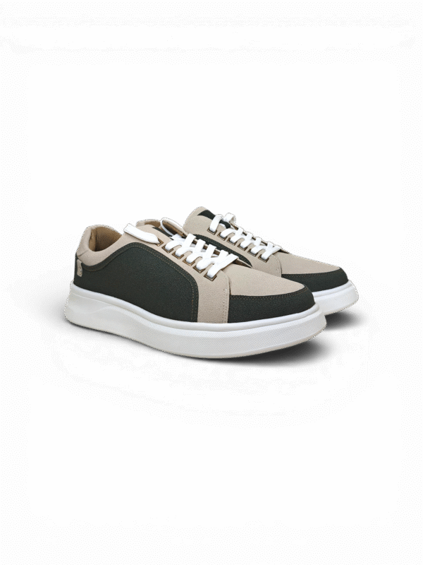 DUALVIBE SNEAKERS (Biege-Green)